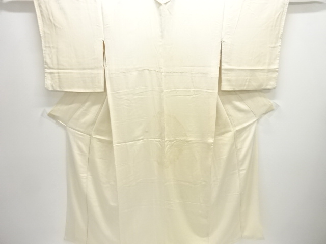 アンティーク　白錦紗中着